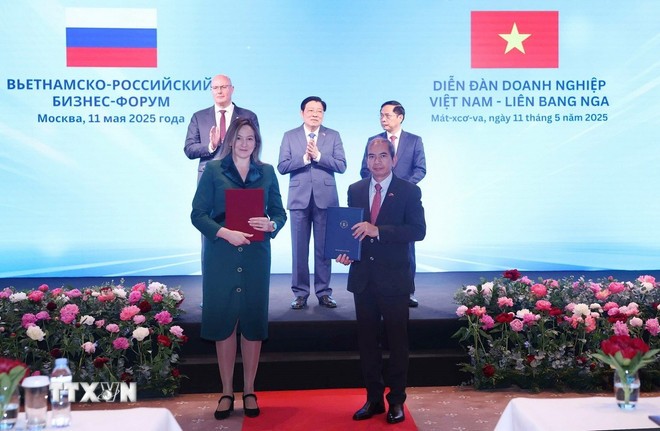 Hợp tác kinh tế Việt Nam-Liên bang Nga đánh dấu bước tiến mới