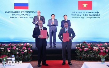 Hợp tác kinh tế Việt Nam-Liên bang Nga đánh dấu bước tiến mới