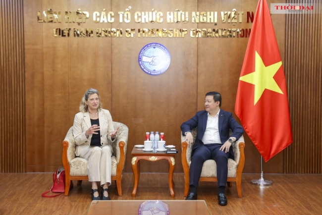 VUFO, FES tiếp tục đẩy mạnh hợp tác hỗ trợ phát triển