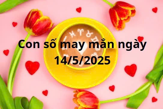 Con số may mắn của 12 cung hoàng đạo hôm nay ngày 14/5/2025