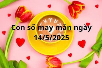 Con số may mắn của 12 cung hoàng đạo hôm nay ngày 14/5/2025