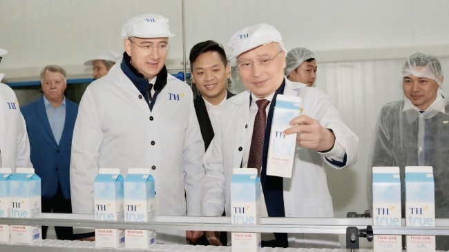 Nhà máy sữa TH true MILK tại Kaluga: Biểu tượng hợp tác nông nghiệp Việt – Nga