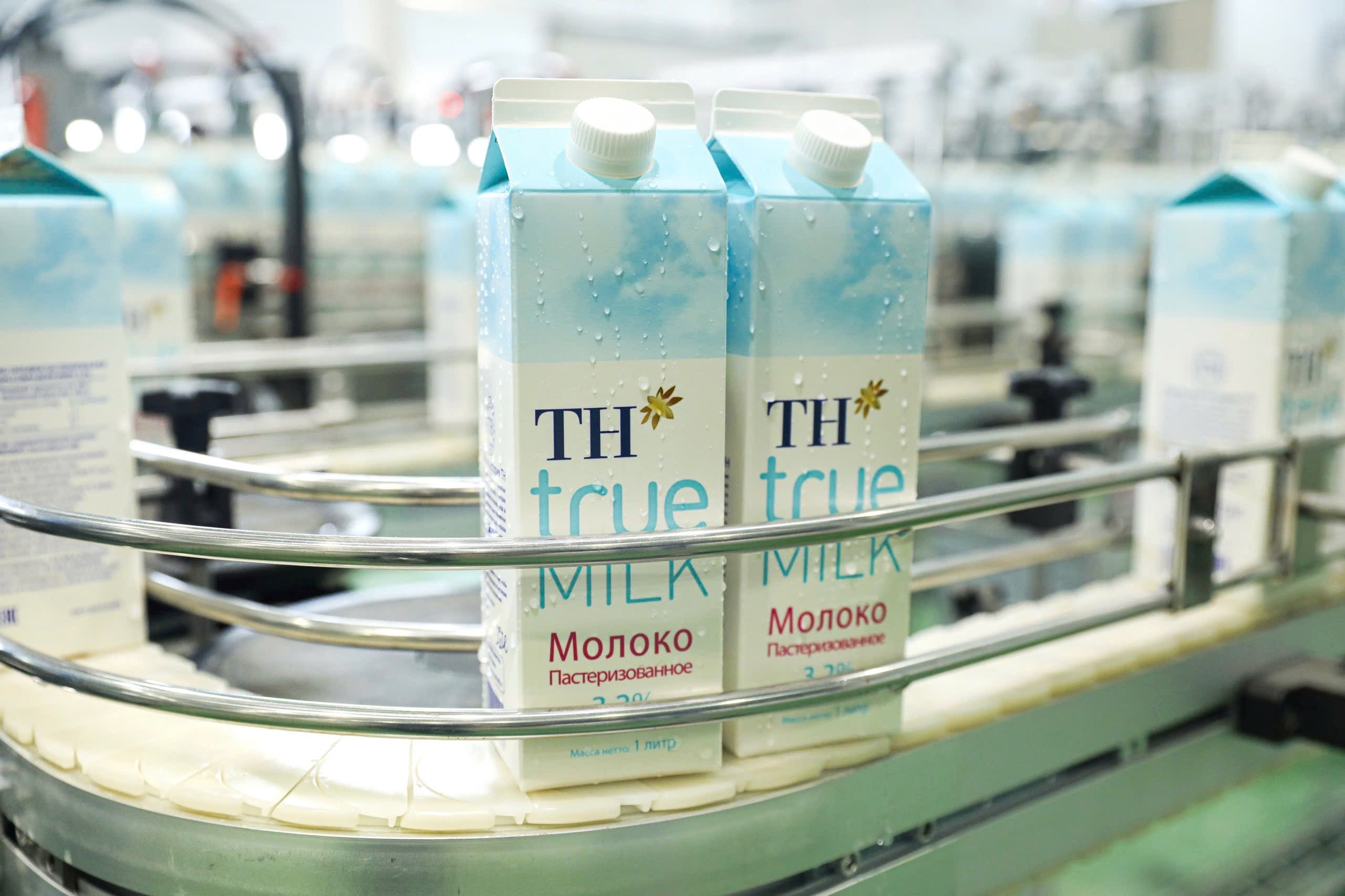 Thương hiệu TH true MILK của Việt Nam hiện diện trên đất Nga.