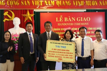 nhat ban ho tro thiet bi y te hien dai cho benh vien mat tinh ha nam