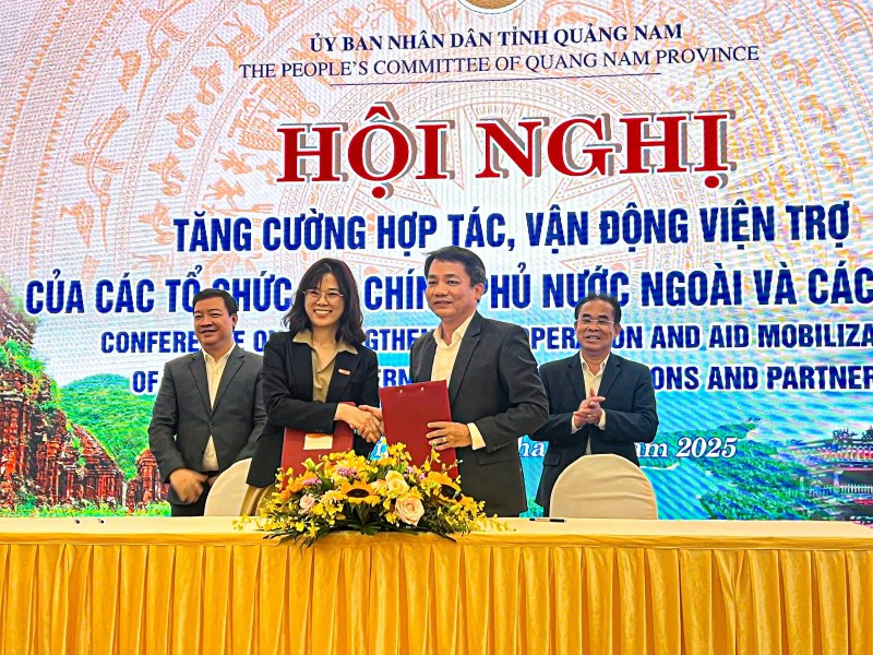 Quảng Nam thúc đẩy hợp tác, vận động viện trợ quốc tế vì phát triển bền vững