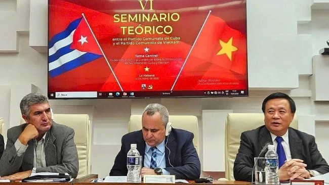 Đảng Cộng sản Việt Nam - Cuba tăng cường hợp tác lý luận