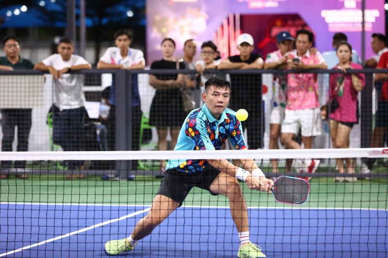 chuyển từ tennis sang pickleball Lý Hoàng Nam vẫn có phong độ ấn tượng