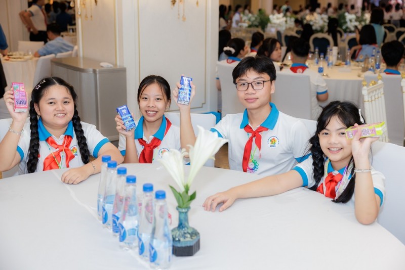Tiếp sức thế hệ măng non: Vinamilk đồng hành Đại hội Cháu ngoan Bác Hồ