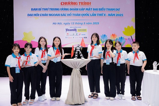 Tiếp sức thế hệ măng non: Vinamilk đồng hành Đại hội Cháu ngoan Bác Hồ