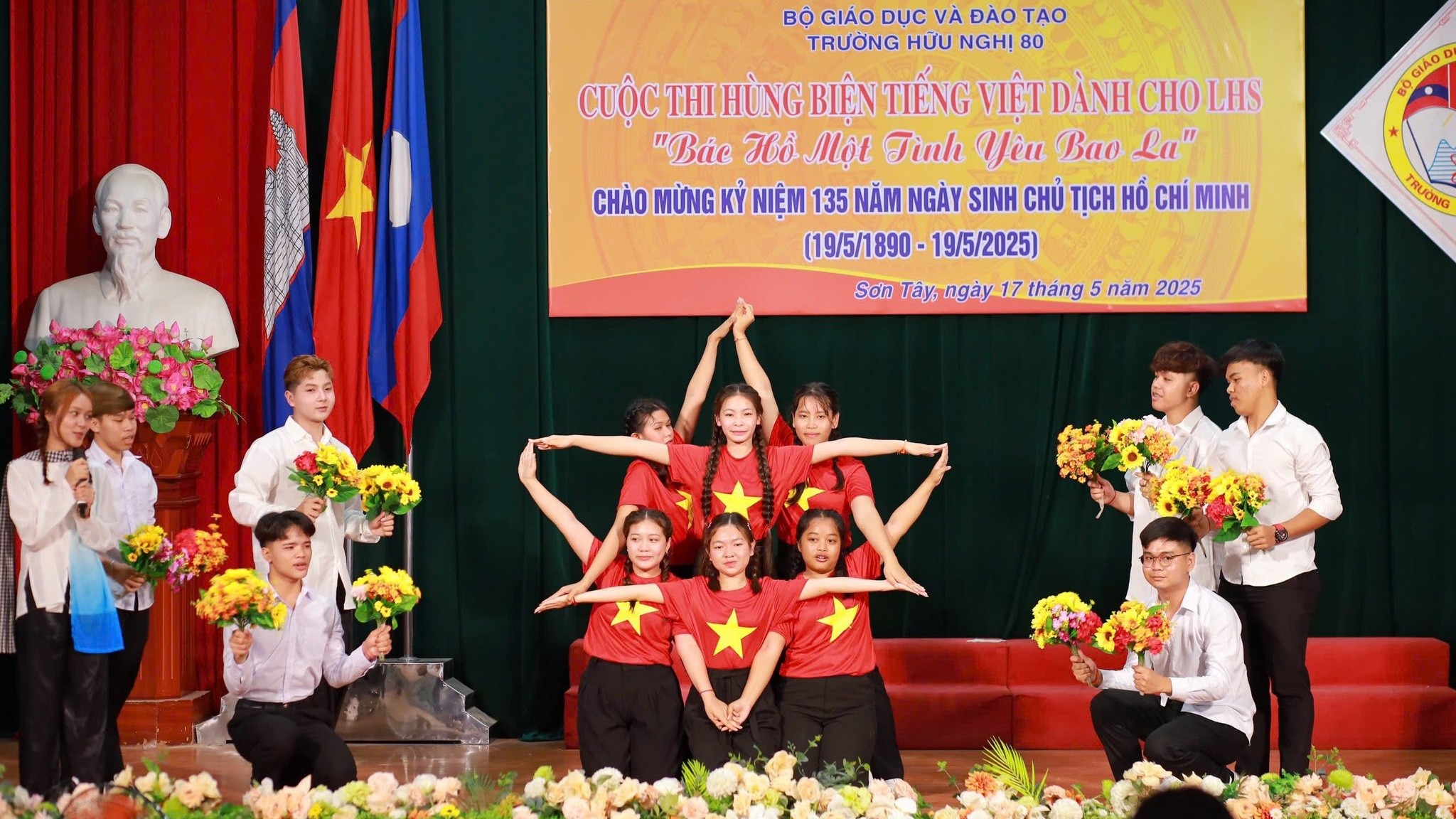 Lưu học sinh Lào, Campuchia thi hùng biện tiếng Việt về Chủ tịch Hồ Chí Minh