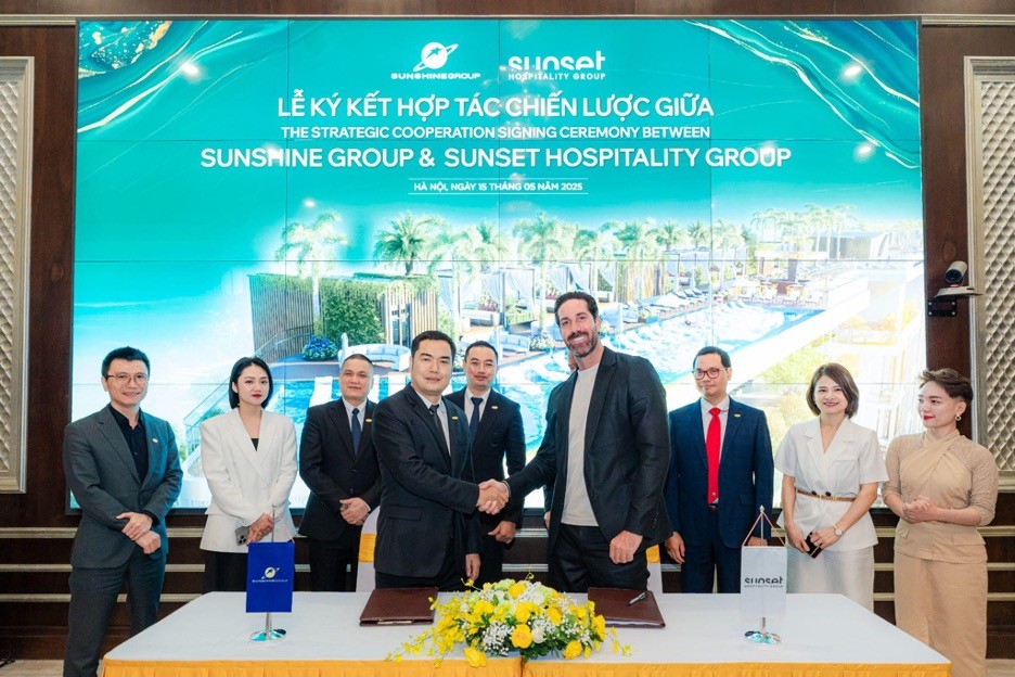 Sunshine Group bắt tay “ông lớn” Dubai đưa trải nghiệm ẩm thực quốc tế về Tây Hồ Tây