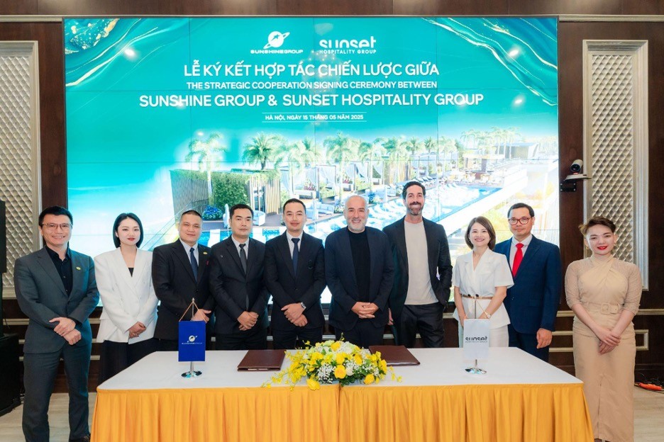 Sunshine Group bắt tay “ông lớn” Dubai đưa trải nghiệm ẩm thực quốc tế về Tây Hồ Tây