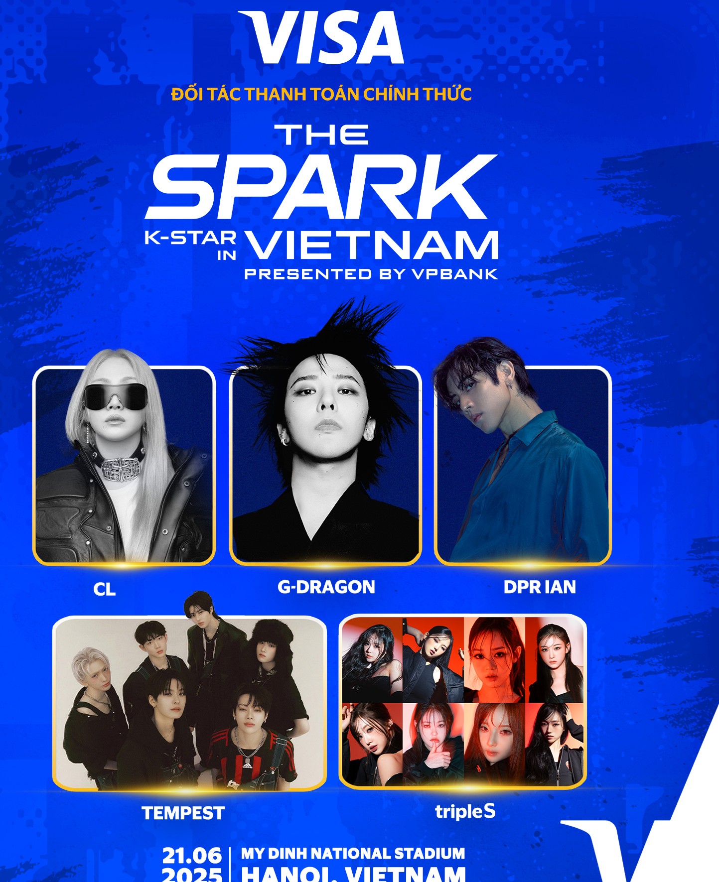 visa tro thanh doi tac thanh toan chinh thuc cua dai nhac hoi vpbank k star spark in vietnam 2025