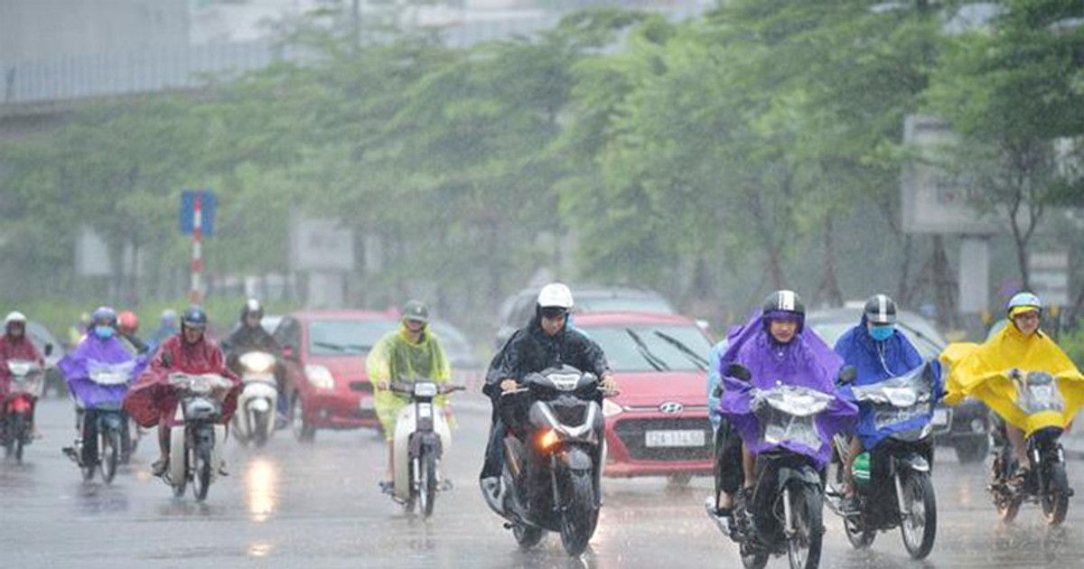 Thời tiết hôm nay (23/5): Bắc Bộ có mưa rất to cục bộ