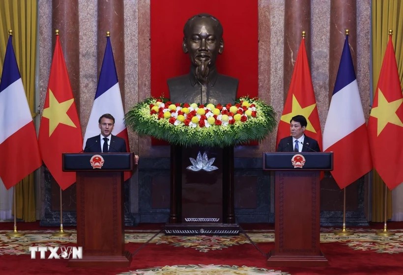 Toàn văn Tuyên bố chung Việt Nam-Pháp