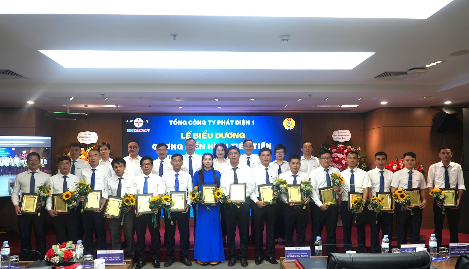 Các gương điển hình tiên tiến giai đoạn 2020-2025 của EVNGENCO1 được vinh danh