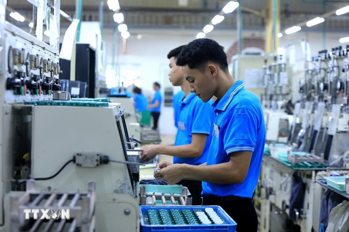 GDP quý 1 ước tăng 6,93% so với cùng kỳ, cao nhất trong khu vực ASEAN. (Ảnh: TTXVN)