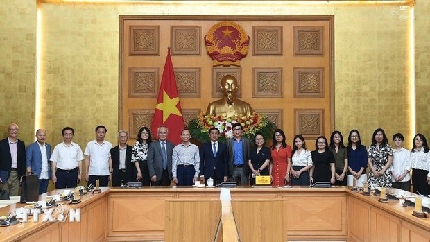 Phó Thủ tướng Bùi Thanh Sơn tiếp chuyên gia, nhà khoa học Tổ chức AVSE Global