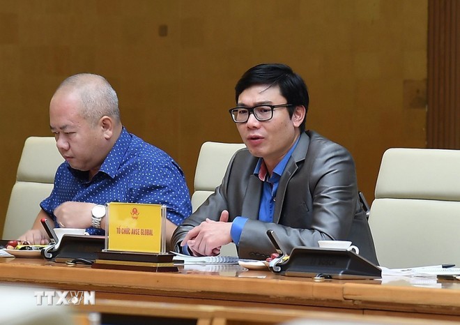Phó Thủ tướng Bùi Thanh Sơn tiếp chuyên gia, nhà khoa học Tổ chức AVSE Global