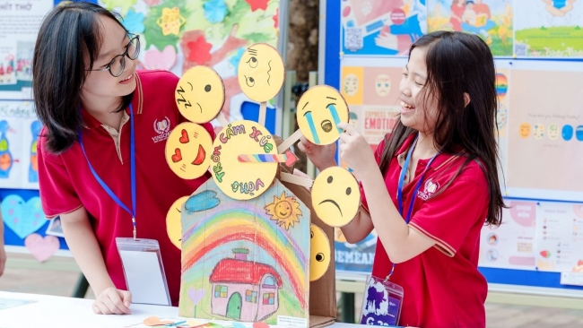 5.500 sáng kiến vì sức khỏe tâm lý: Khi học sinh Vinschool làm chủ hành trình hạnh phúc học đường