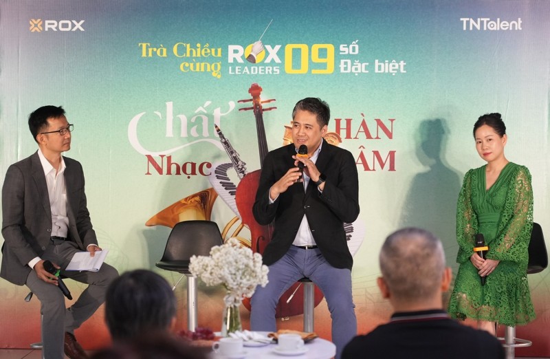 Chương trình Trà chiều cùng ROX Leaders - một trong những hoạt động ý nghĩa của mùa ROXMei 2025.