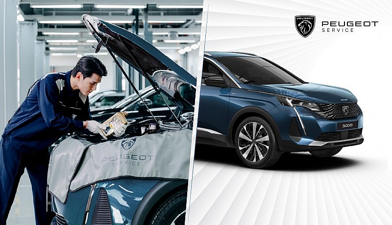 THACO AUTO ưu đãi dịch vụ phụ tùng chính hãng Peugeot dịp hè