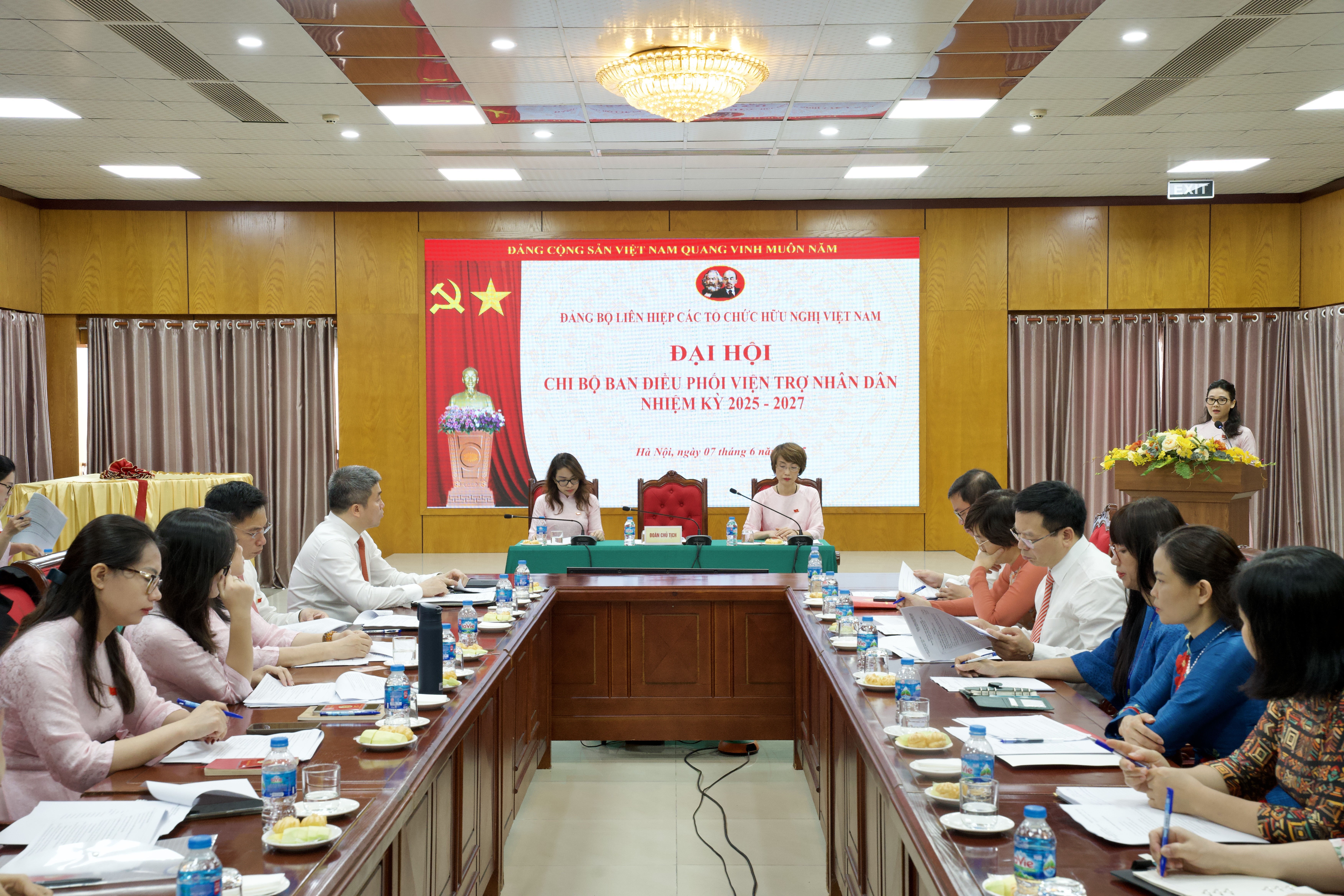 8 chi bộ trực thuộc Đảng bộ Liên hiệp các tổ chức hữu nghị Việt Nam hoàn thành tổ chức Đại hội nhiệm kỳ 2025 - 2027