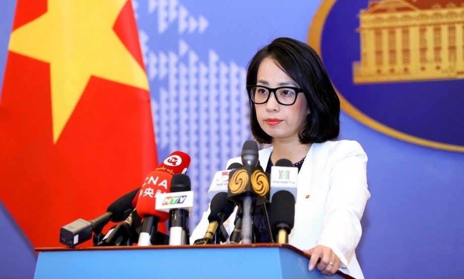 người phát ngôn Bộ Ngoại giao Việt Nam Phạm Thu Hằng