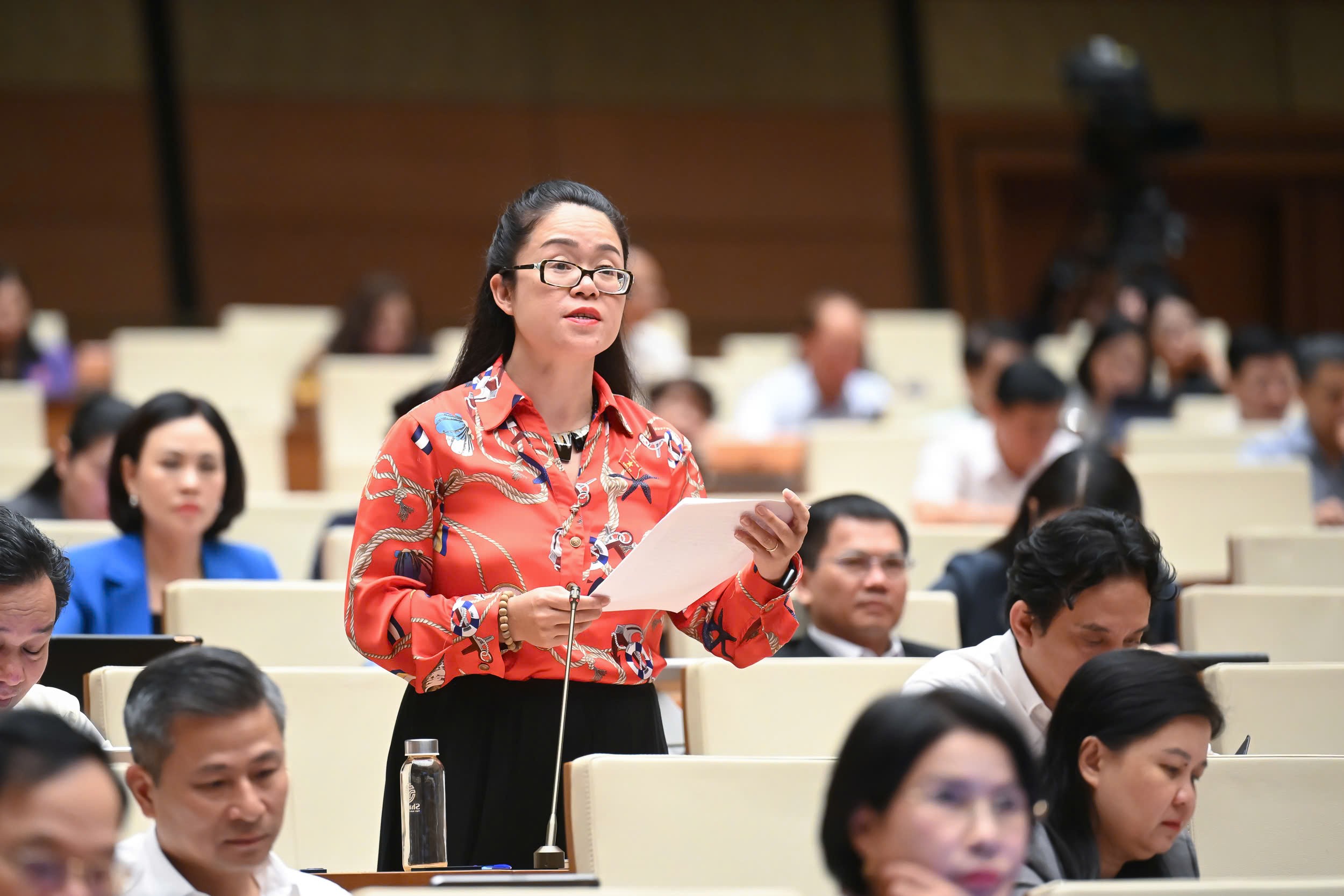 Đại biểu Dương Minh Ánh, đoàn Đại biểu Quốc hội thành phố Hà Nội