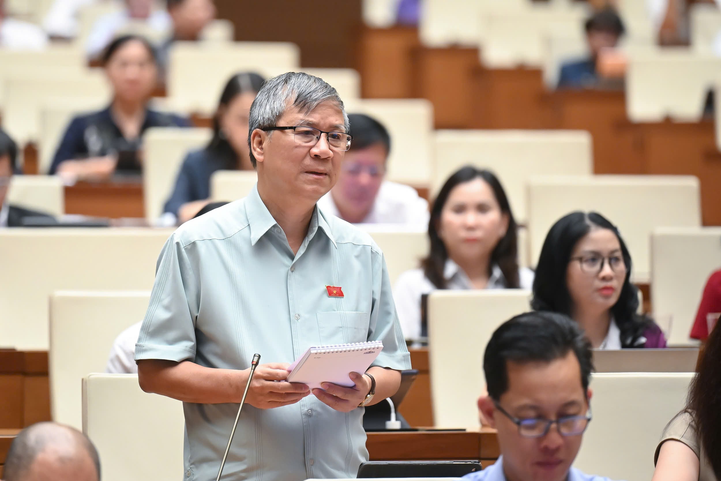 Đại biểu Nguyễn Anh Trí, Đoàn Đại biểu Quốc hội Thành phố Hà Nội. (Ảnh: quochoi.vn)
