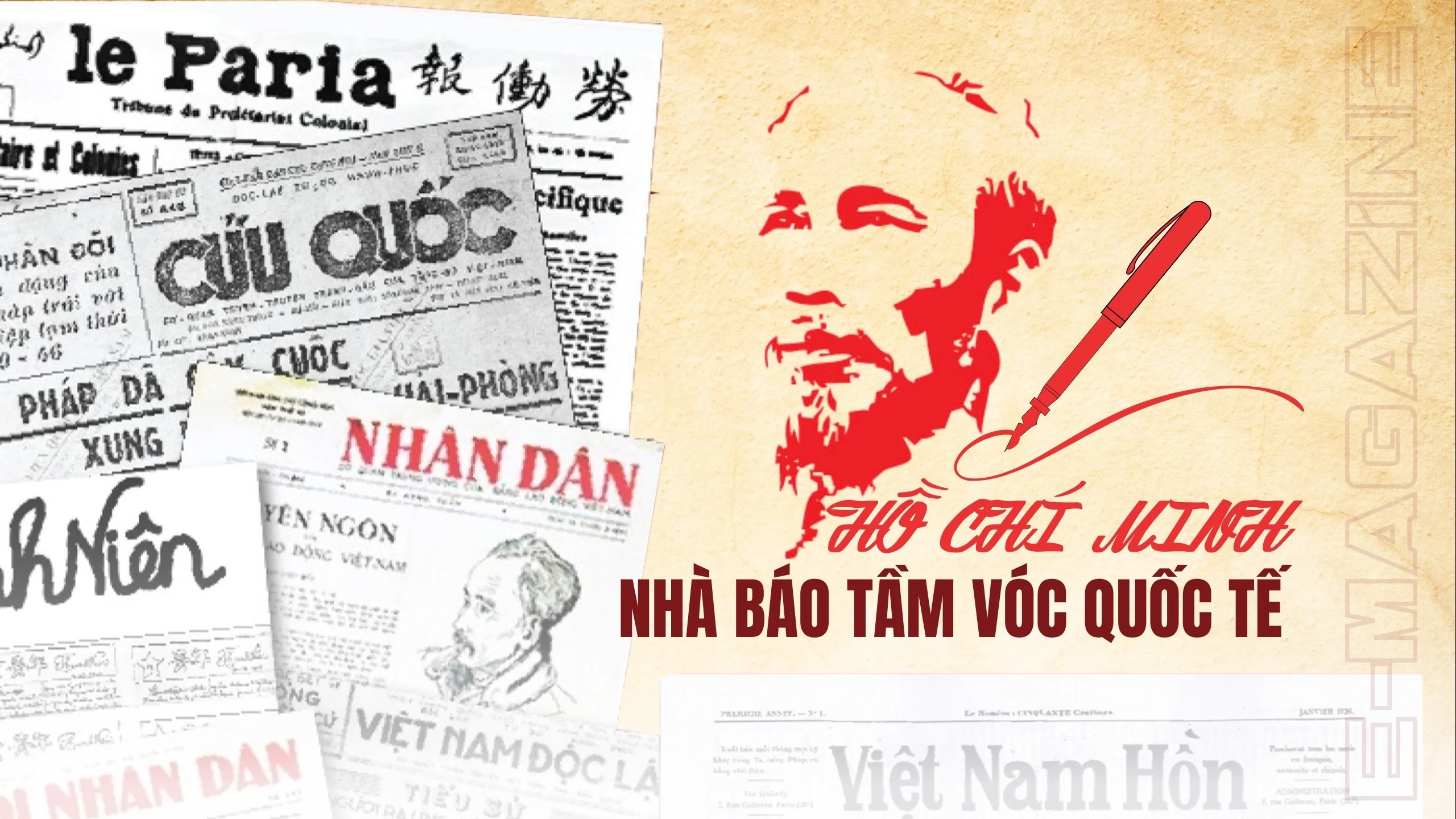 Hồ Chí Minh: Nhà báo tầm vóc quốc tế