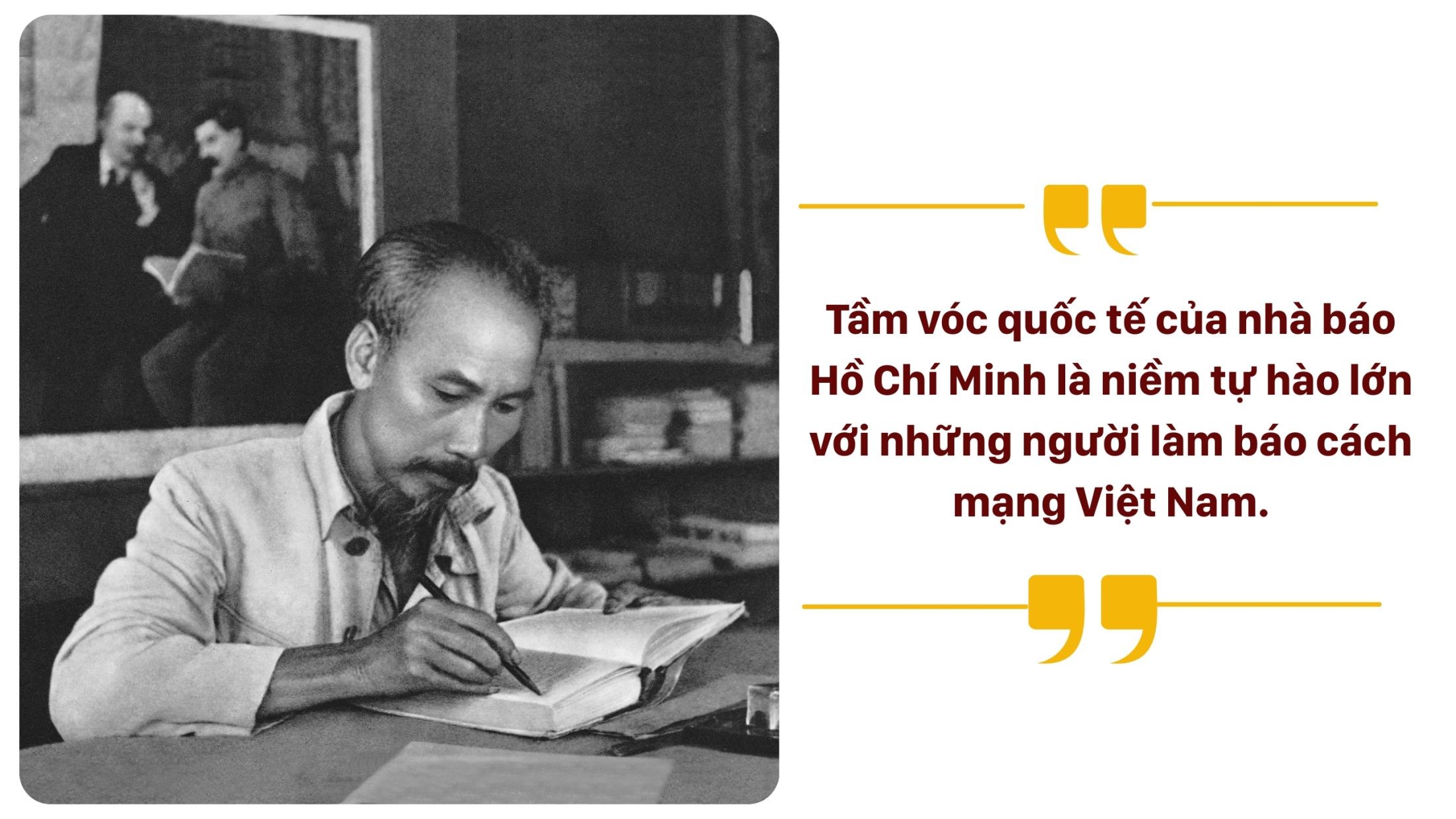 Hồ Chí Minh: Nhà báo tầm vóc quốc tế