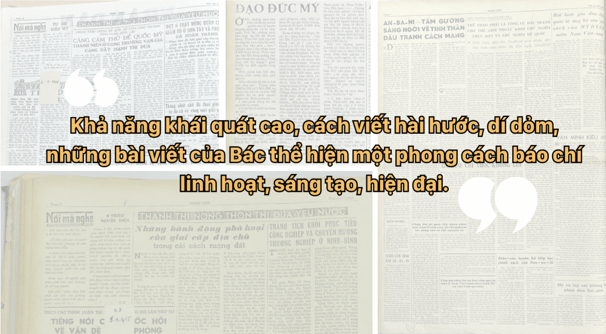 Hồ Chí Minh: Nhà báo tầm vóc quốc tế