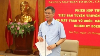 day manh tuyen truyen ve dai hoi dai bieu dang bo mat tran to quoc cac doan the trung uong