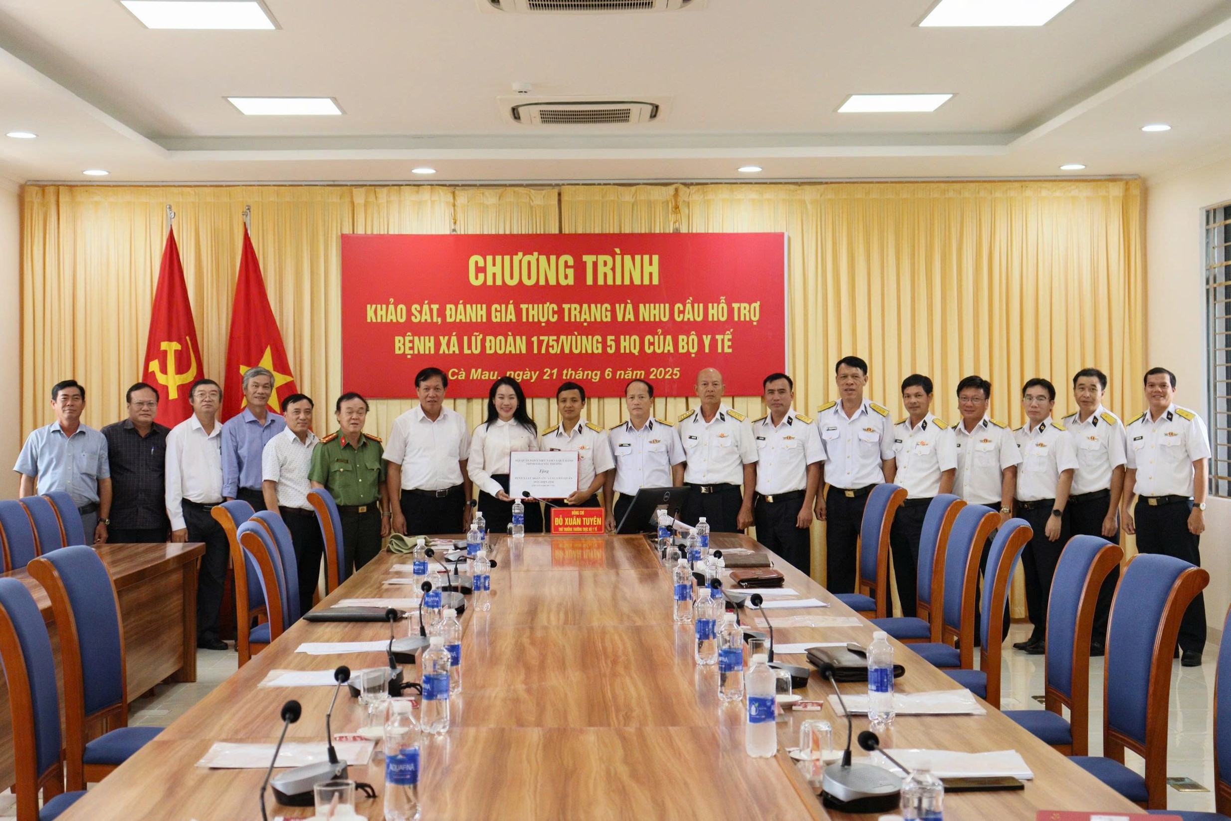Bộ Y tế khảo sát, hỗ trợ nâng cao năng lực Bệnh xá Lữ đoàn 175