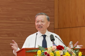 Tổng Bí thư làm việc với Đảng ủy Mặt trận Tổ quốc, các đoàn thể Trung ương