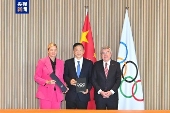 Đài CMG hội đàm với Ủy ban Olympic quốc tế thúc đẩy phát sóng các sự kiện thể thao