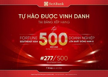 seabank tang 10 bac tren bang xep hang fortune southeast asia 500
