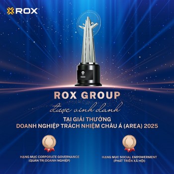 lan thu hai trong nam rox group duoc vinh danh tai giai thuong quoc te