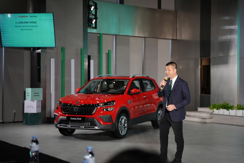 Skoda Việt Nam chính thức ra mắt mẫu xe Skoda Kushaq