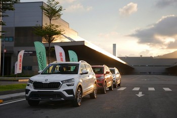 skoda viet nam chinh thuc ra mat mau xe skoda kushaq