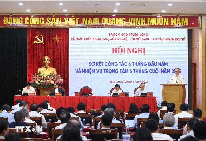 Tổng Bí thư Tô Lâm: Ưu tiên các nhiệm vụ khoa học, công nghệ, đổi mới sáng tạo