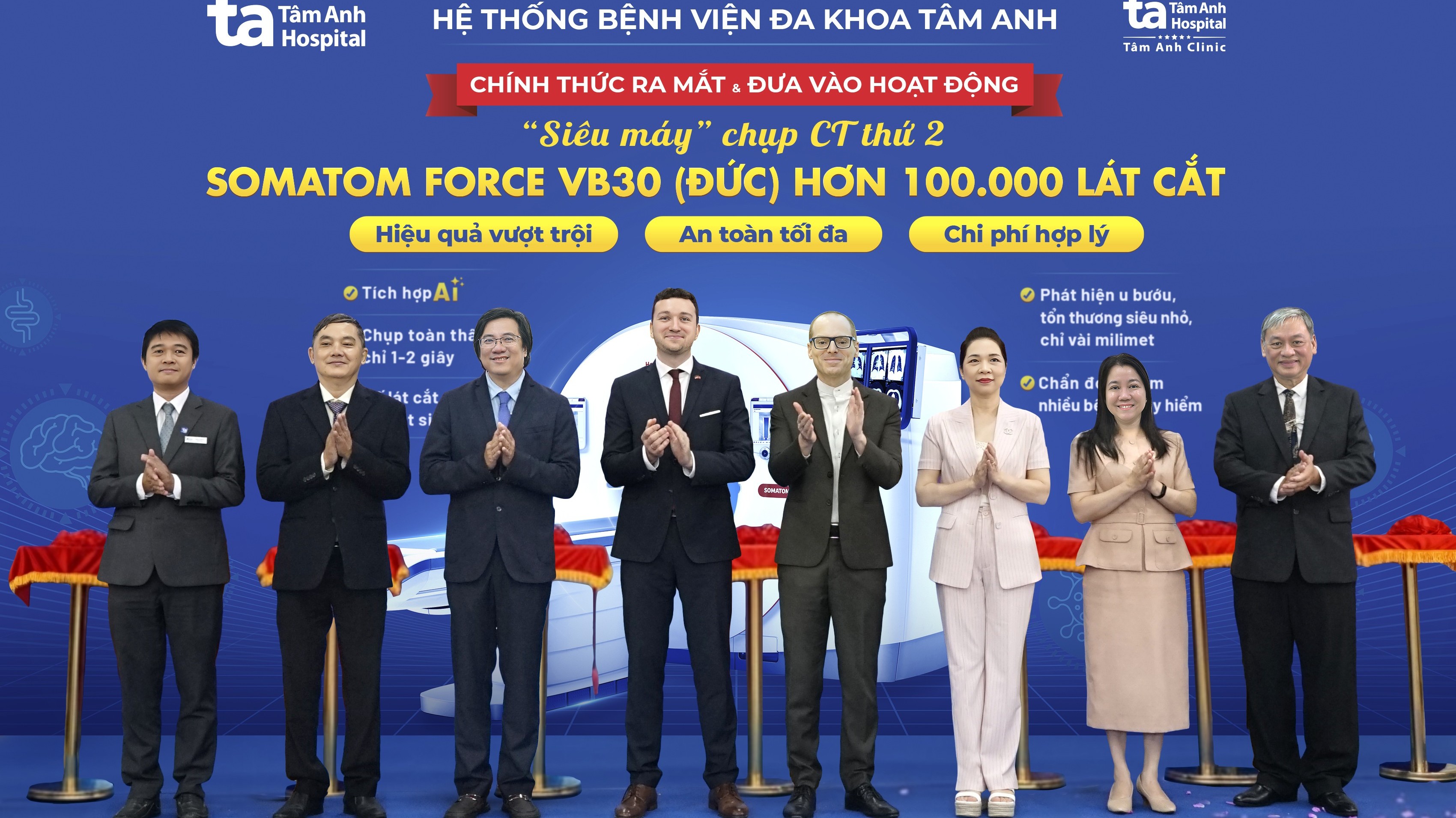Người dân “siêu đô thị” TP.HCM trải nghiệm khám sức khỏe với “siêu máy CT” hàng đầu thế giới