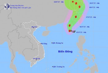 Thời tiết hôm nay (05/7): Bão số 2 giật cấp 10, gây biển động mạnh ở phía Đông Bắc Biển Đông