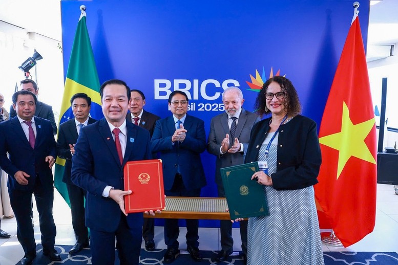 Thủ tướng Phạm Minh Chính hội đàm với Tổng thống Brazil