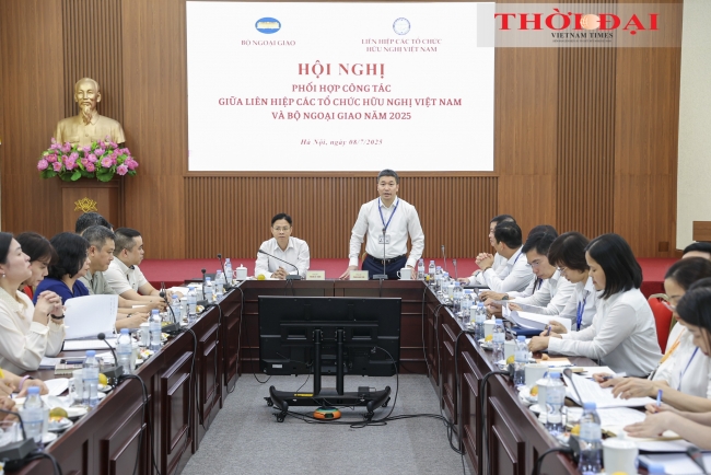 Liên hiệp các tổ chức hữu nghị Việt Nam và Bộ Ngoại giao trao đổi cơ chế phối hợp trong bối cảnh, tình hình mới