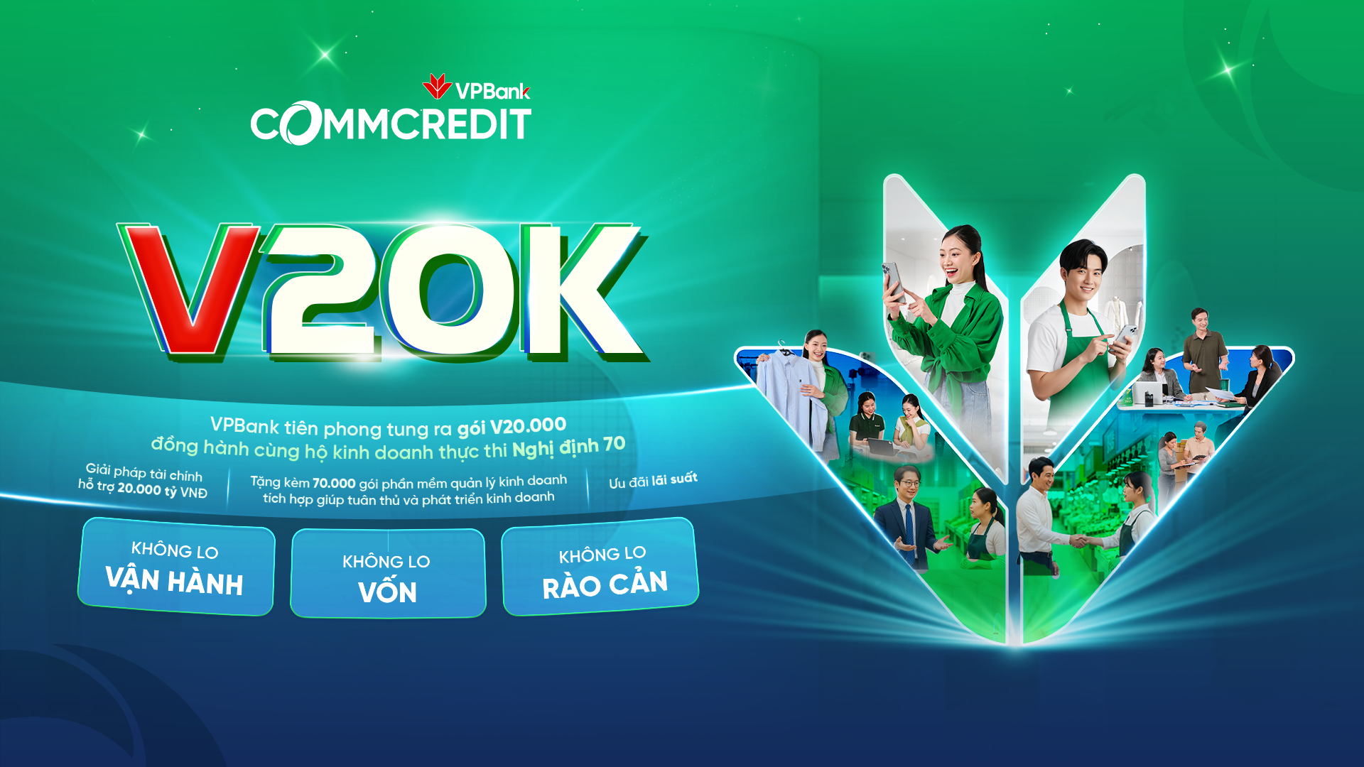 Hộ kinh doanh loay hoay với Nghị định 70, chuyên gia VPBank đến chung tay “gỡ rối”