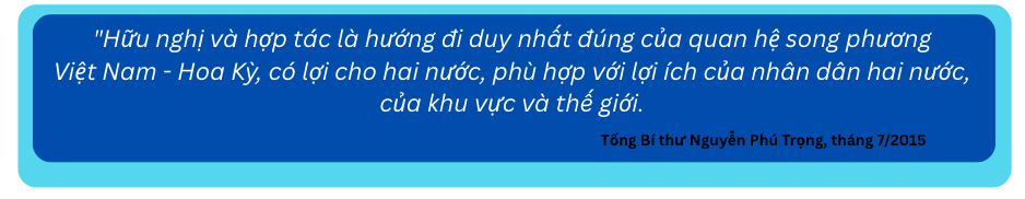 30 năm ngoại giao Việt Nam - Hoa Kỳ: Vượt qua quá khứ, hướng tới tương lai bền vững
