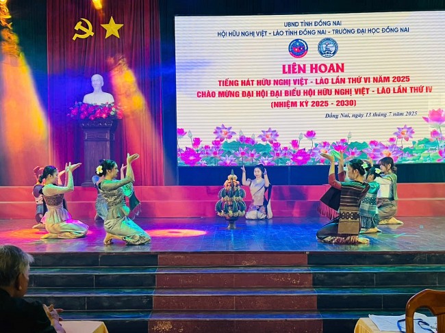 30 chi hội, liên chi hội hữu nghị Việt Nam - Lào tỉnh Đồng Nai tham gia Liên hoan Giai điệu hữu nghị lần thứ 6