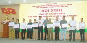 Cà Mau quyết tâm hoàn thành hỗ trợ nhà ở cho người có công trước 24/7
